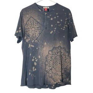 Marine Layer Upcycled Tee Shirt Mens Size Medium Large M/L Short Sleeve Floral